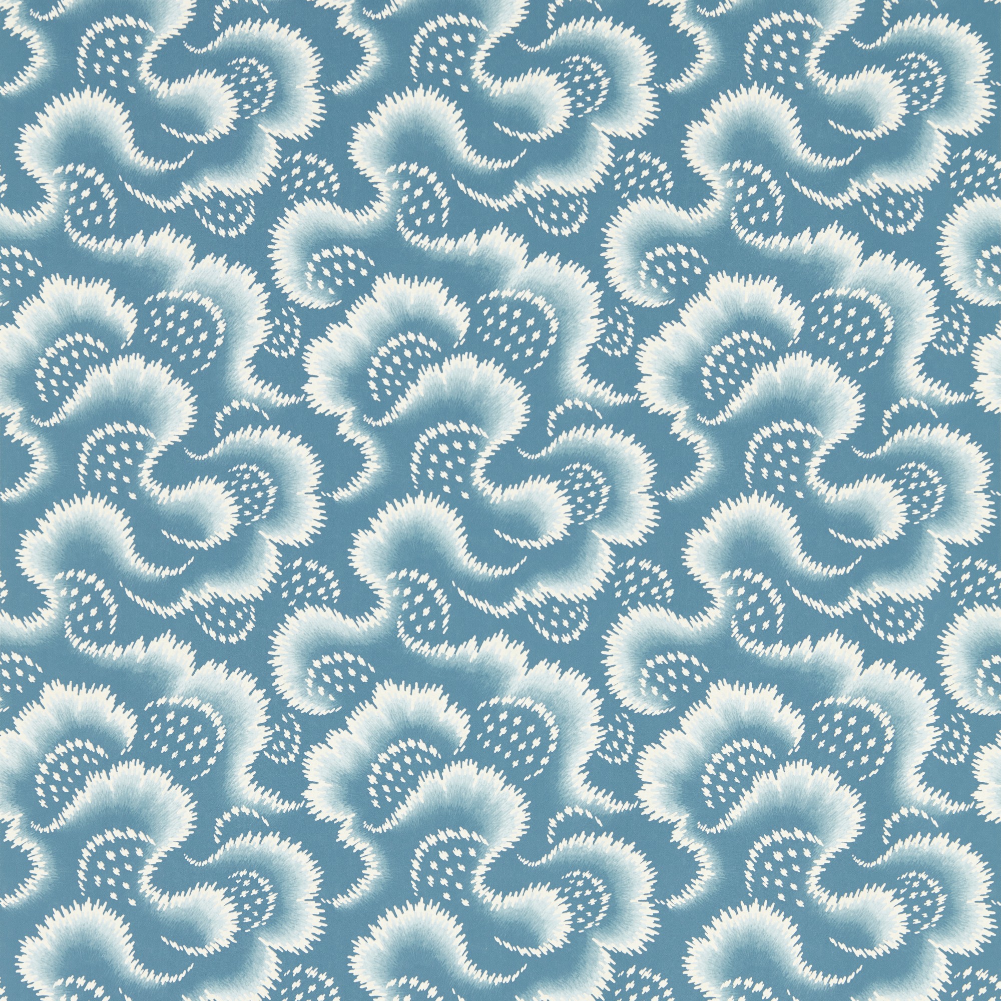 Ludaix Wallpaper 113149 By Harlequin X Henry Holland In Pacific Blue